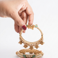 Emerald Pearl Bangle Set