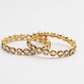 Gold Chain Bangles