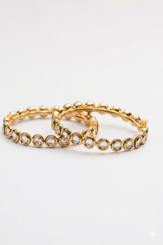 Gold Chain Bangles