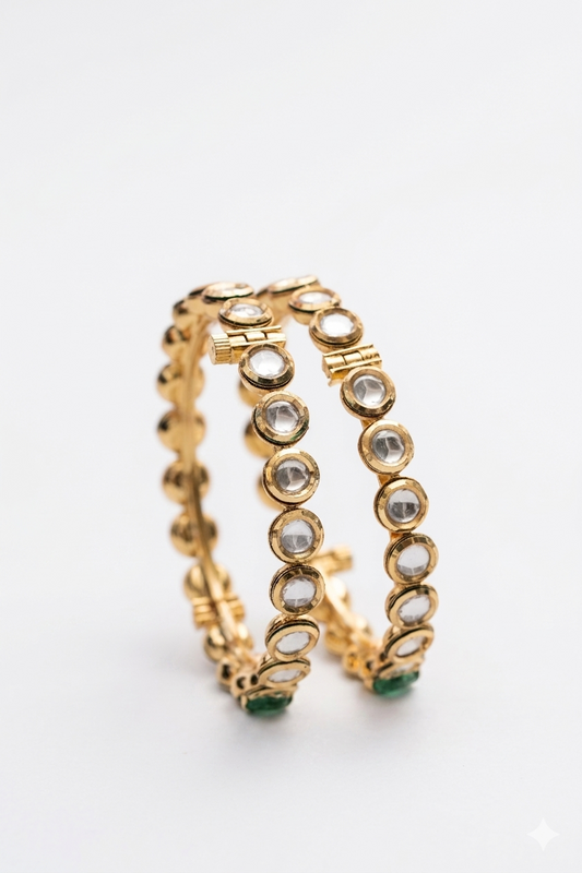 Gold Chain Bangles