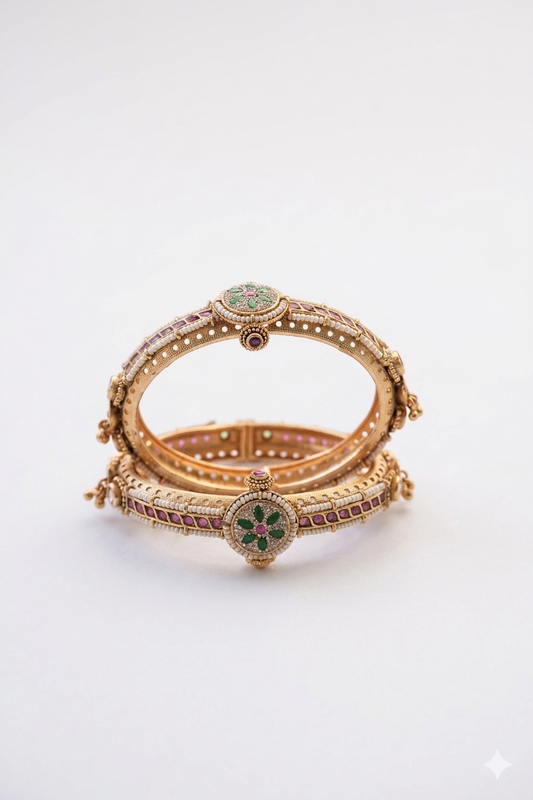 Diamond Cut Bangles