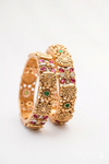 Multicolor Kundan Bangles