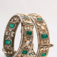 Emerald Kundan Bangles
