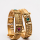 Royal Kundan Cuffs