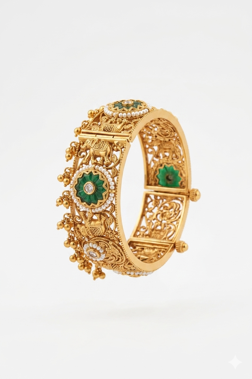 Temple Gold Bangles